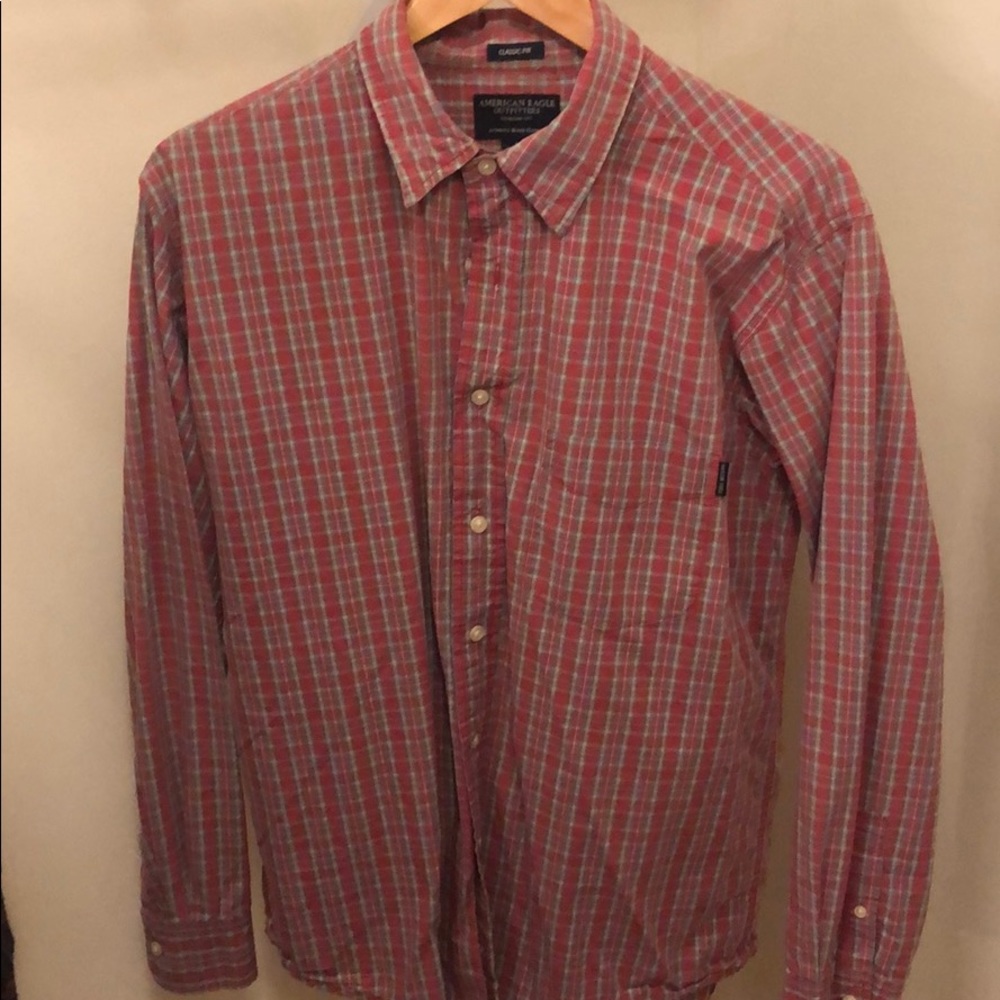 American eagle button down shirt